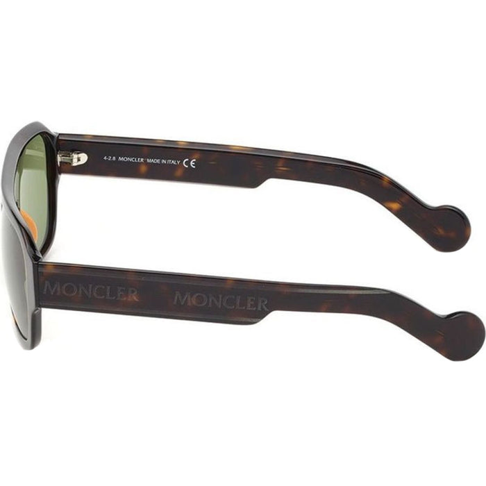 ML0096, Dark Havana/Green Lenses