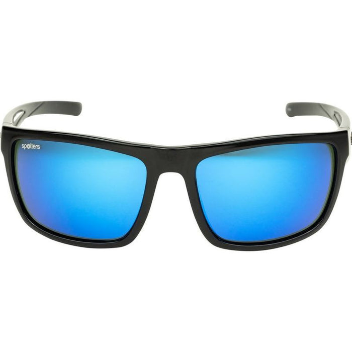 Morph, Gloss Black/Blue Mirror Glass Polarised Lenses