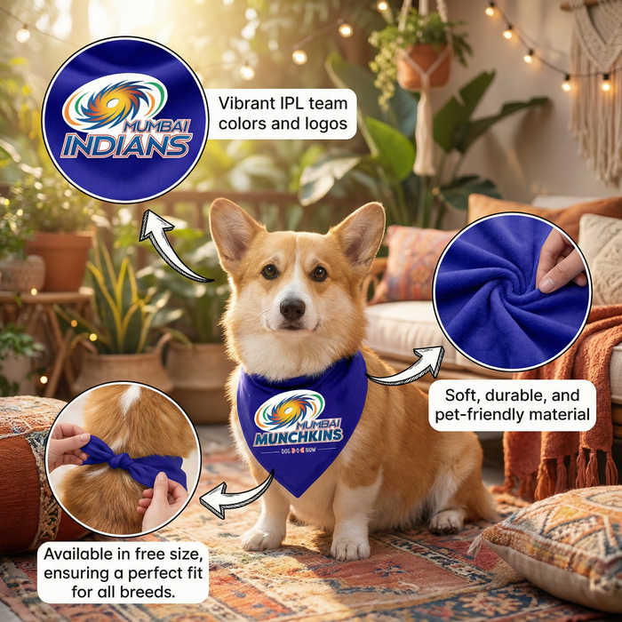 Mumbai Munchkins Pet Bandana