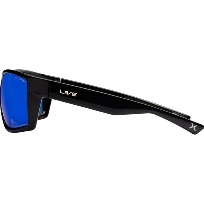 Musgrave X, Black/Blue Mirror Polarised Lenses