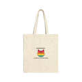 Neurodivergent Cat Rainbow Canvas Tote Bag — "Neurodivergent: My Brain Just Has More Colors" - FloofChonk