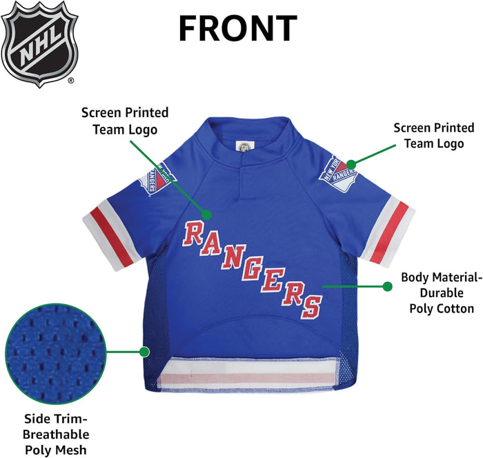 New York Rangers Dog Jersey