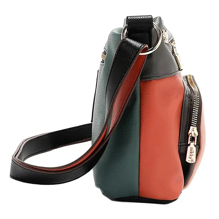 Nicole Lee USA Eco - Leather Adjustable Strap Crossbody Bag - FloofChonk