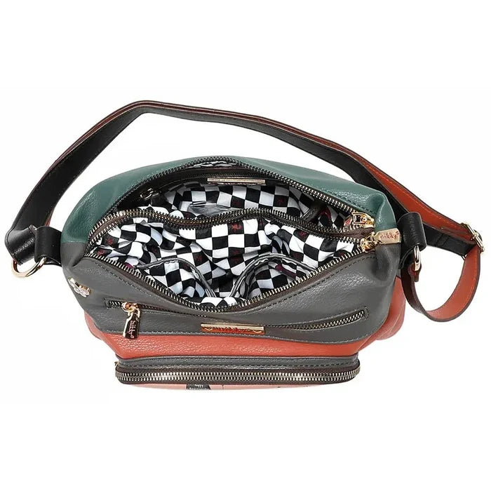 Nicole Lee USA Eco - Leather Adjustable Strap Crossbody Bag - FloofChonk