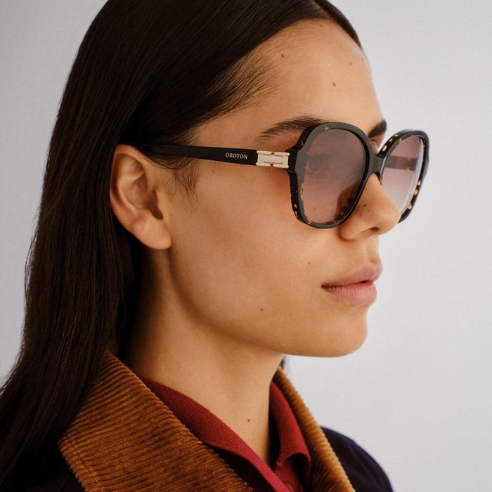 Olympe, Neue Tort and Black/Brown Gradient Lenses