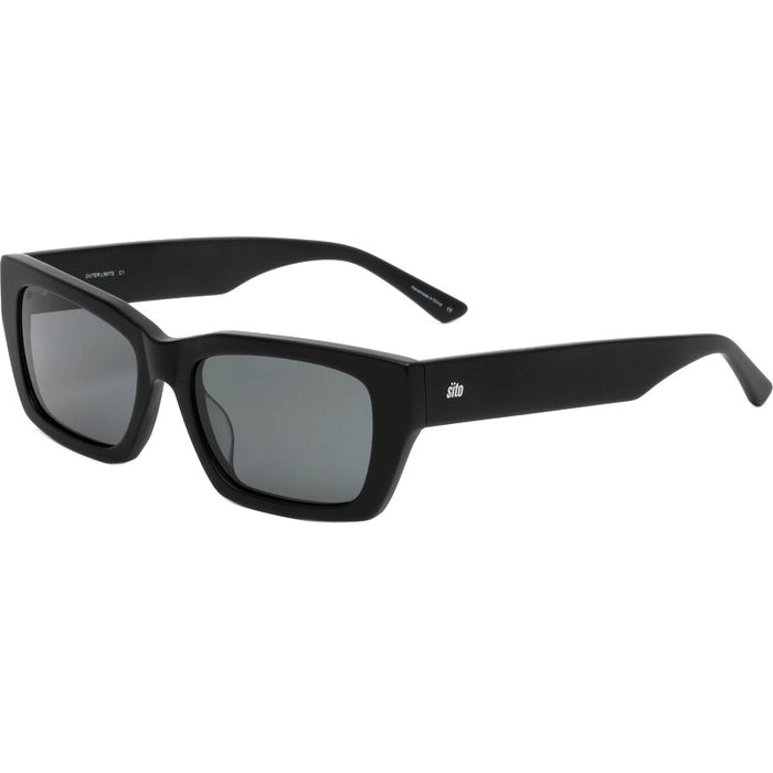 Outer Limits, Matte Black/Iron Grey Polarised Lenses