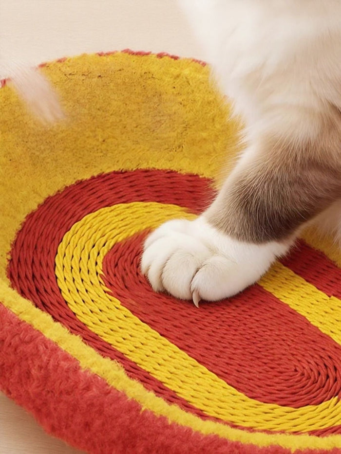 Oval Cat Scratching Bed - FloofChonk