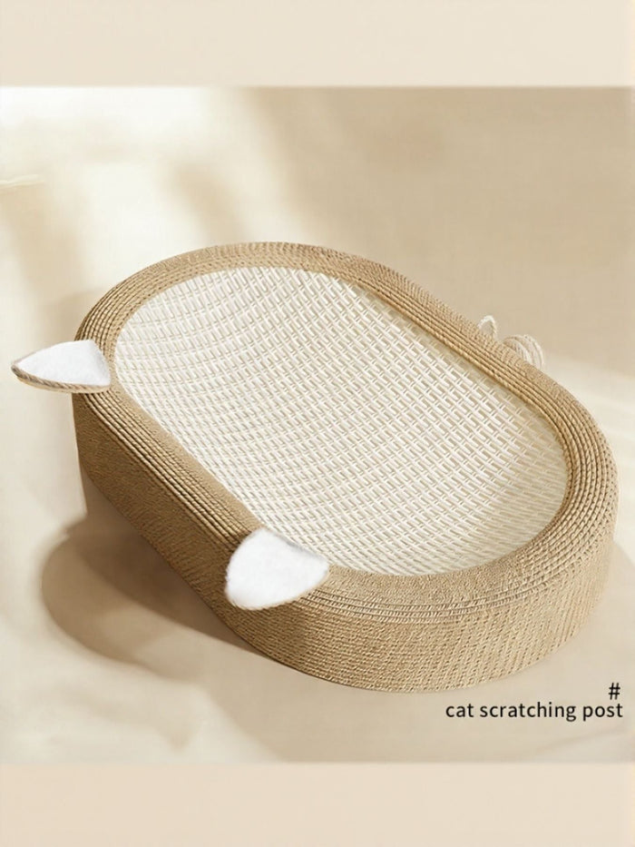 Oval Cat Scratching Bed - FloofChonk