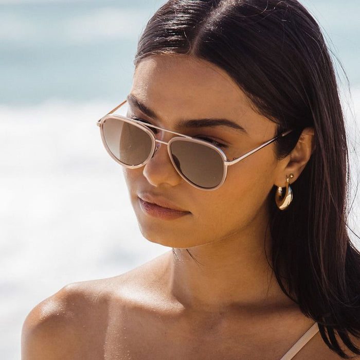 Palm, Rose/Brown Gradient Polarised Lenses
