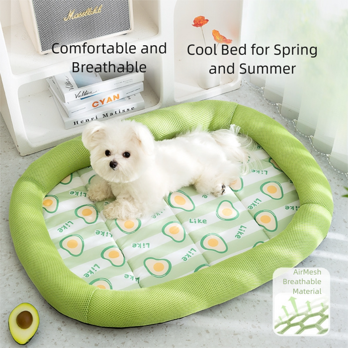 Panier imperméable pour animaux de compagnie avec rebord, panier durable Oxford pour chiens de petite et moyenne taille, 65 x 50 cm