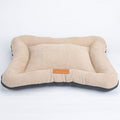 Panier rectangulaire pour grands chiens, lavable en machine, 90 x 65 cm