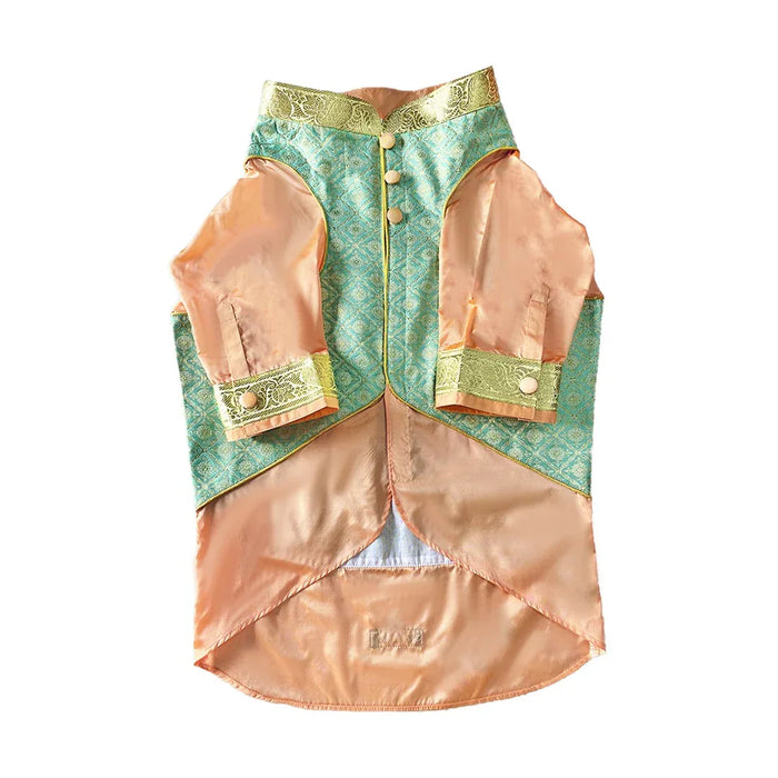 Pastel Green Kurta Jacket Combo