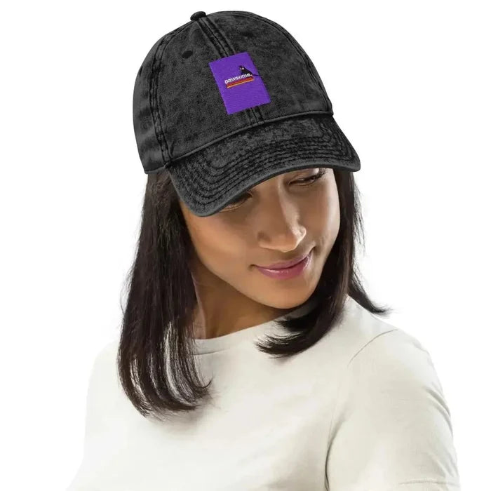 Pawsome Embroidered Vintage Cotton Twill Cap - FloofChonk