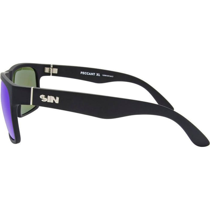 Peccant XL, Black/Blue Mirror Polarised Lenses