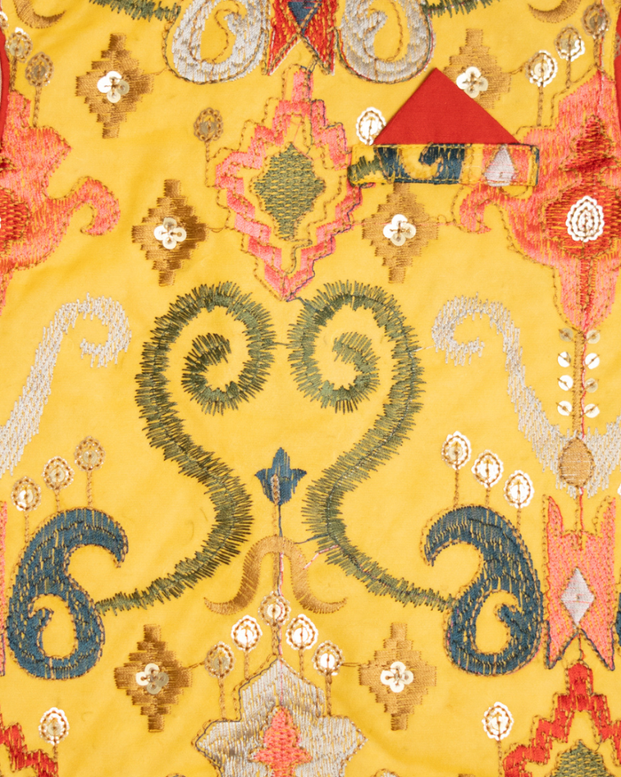Peela Pataka Sherwani