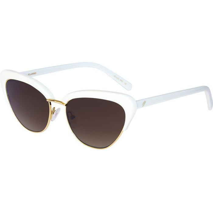 Peggy, Cotton/Brown Gradient Polarised Lenses