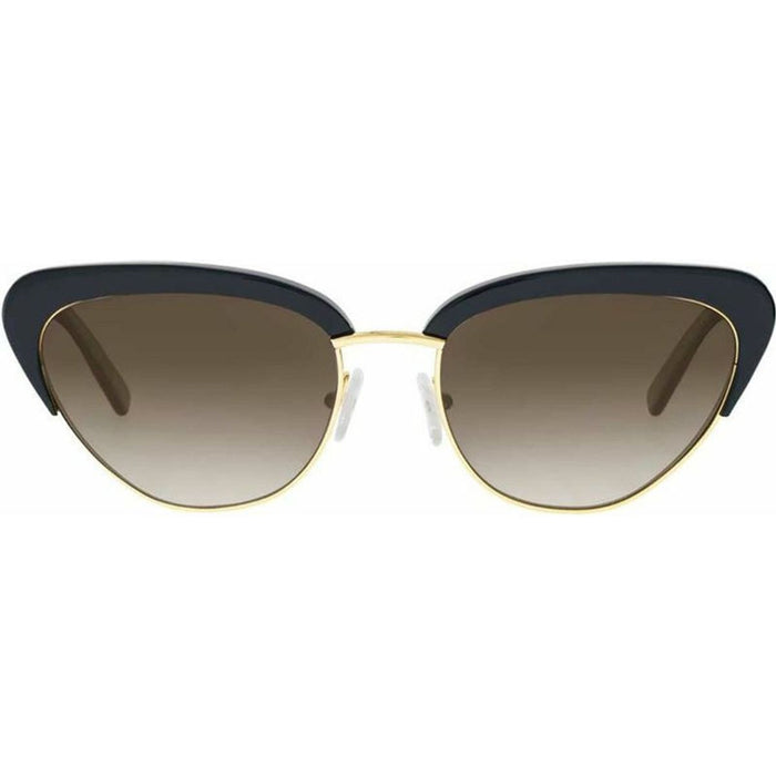 Peggy, Shiny Black/Grey Gradient Polarised Lenses