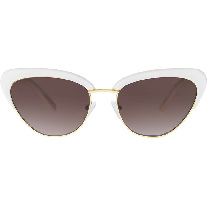 Peggy, Cotton/Brown Gradient Polarised Lenses