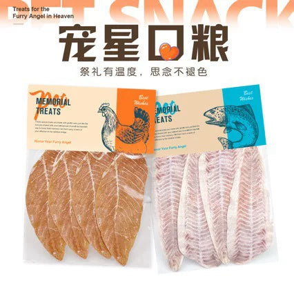 Pet memorial paper offering set display