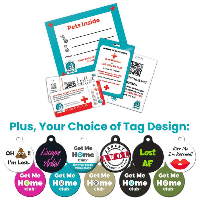 PetHub QR Pet ID Comprehensive ReadyKit – Complete Emergency Kit - FloofChonk