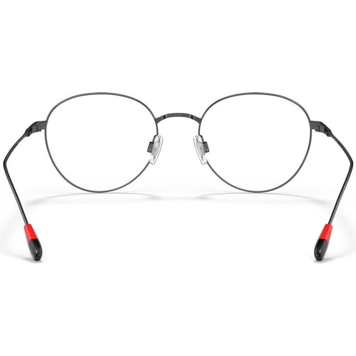 PH1208, Shiny Dark Gunmetal/Clear Lenses 51 Eye Size
