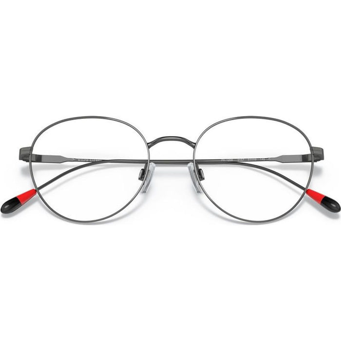 PH1208, Shiny Dark Gunmetal/Clear Lenses 51 Eye Size