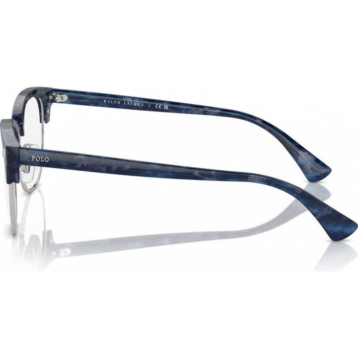PH2277, Shiny Blue Havana/Clear Lenses 54 Eye Size