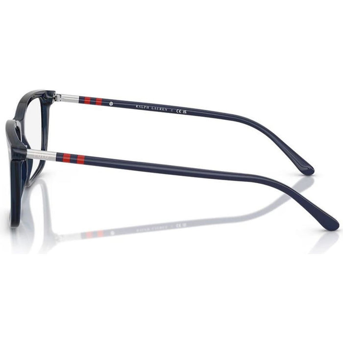 PH2287, Shiny Transparent Blue/Clear Lenses 55 Eye Size