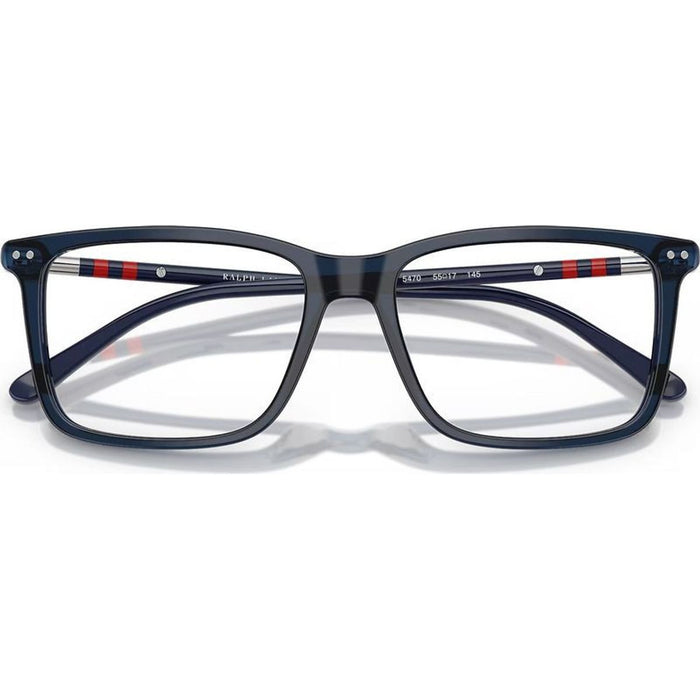 PH2287, Shiny Transparent Blue/Clear Lenses 55 Eye Size