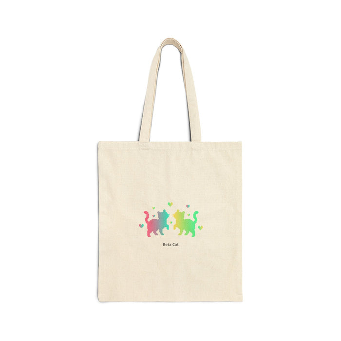 Pixel Pet Trio Tote | pixel pet nostalgia, retro gadget art - FloofChonk