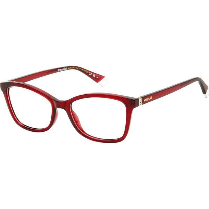 PLD D505, Burgundy/Clear Lenses