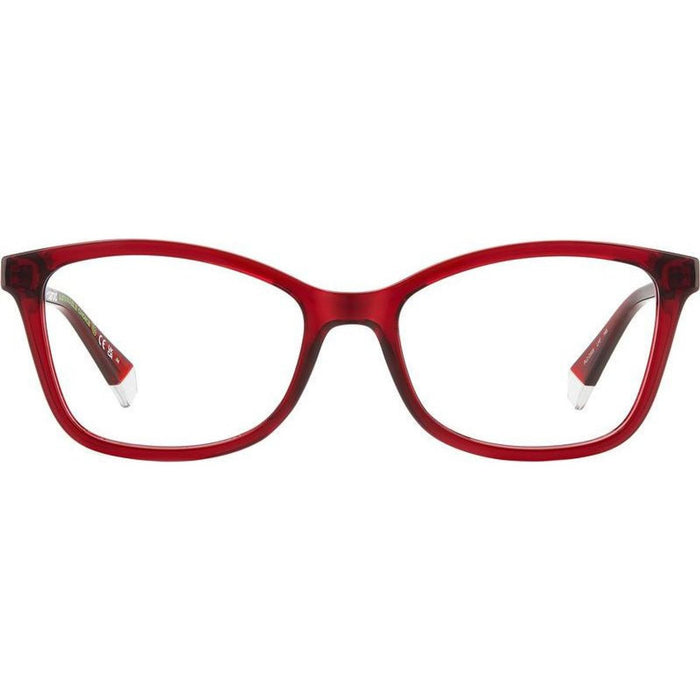 PLD D505, Burgundy/Clear Lenses