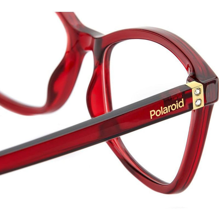 PLD D505, Burgundy/Clear Lenses