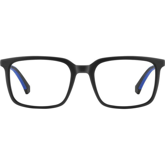 PLD D547, Matte Black Blue/Clear Lenses