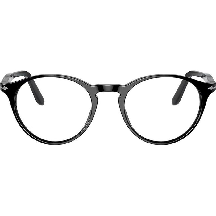 PO3092V, Black/Clear Lenses 50 Eye Size