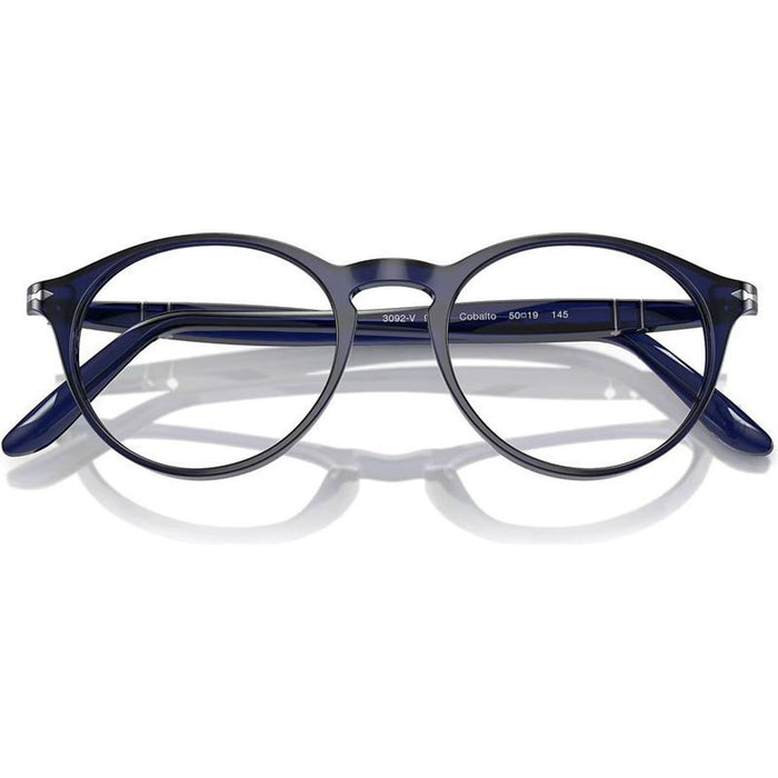 PO3092V, Blue/Clear Lenses 50 Eye Size