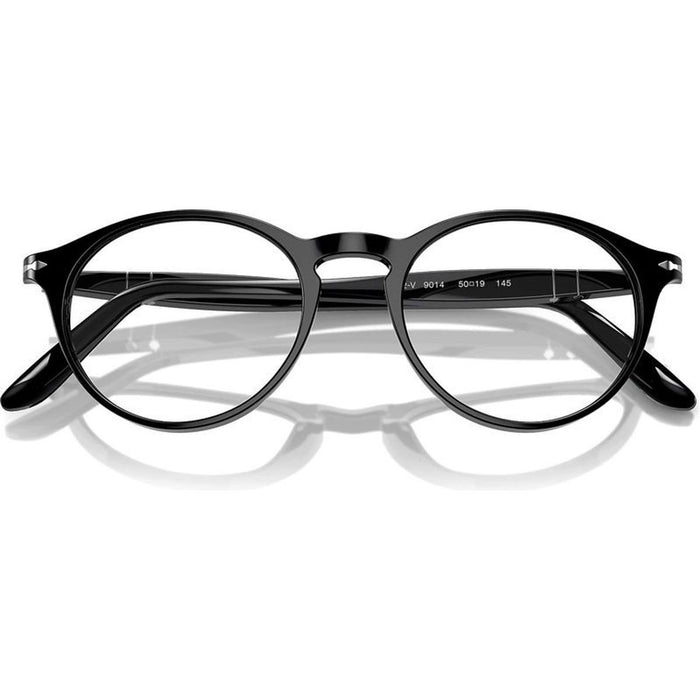 PO3092V, Black/Clear Lenses 50 Eye Size