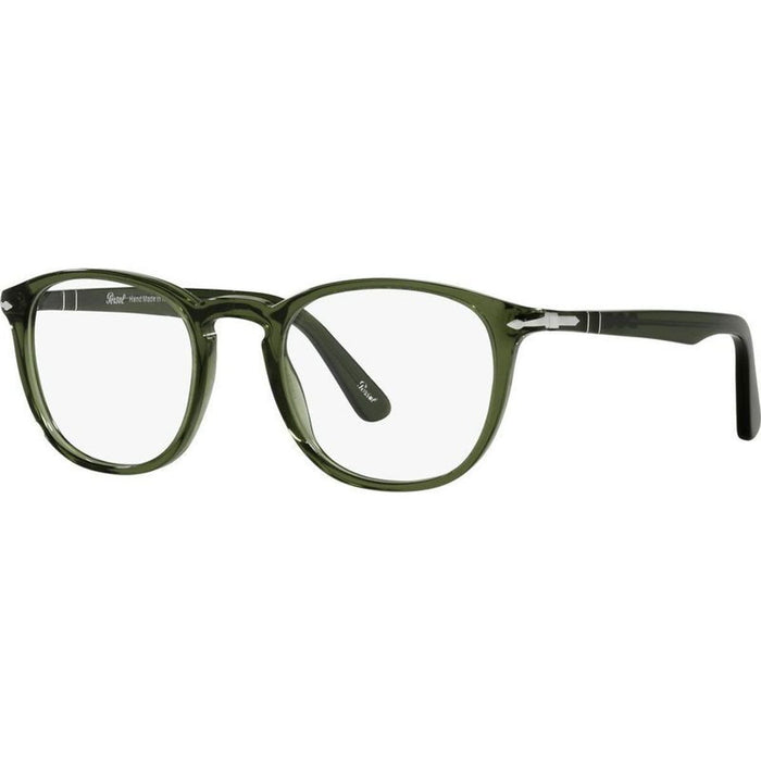 PO3143V, Transparent Olive Green/Clear Lenses