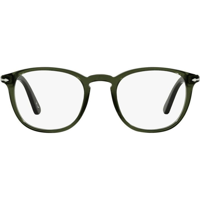 PO3143V, Transparent Olive Green/Clear Lenses