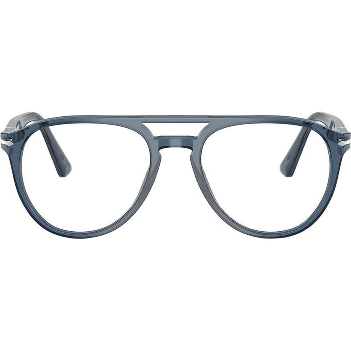 PO3160V, Transparent Denim/Clear Lenses