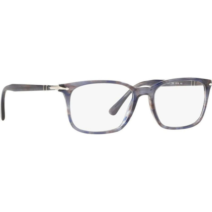 PO3189V, Striped Grey/Clear Lenses 55 Eye Size