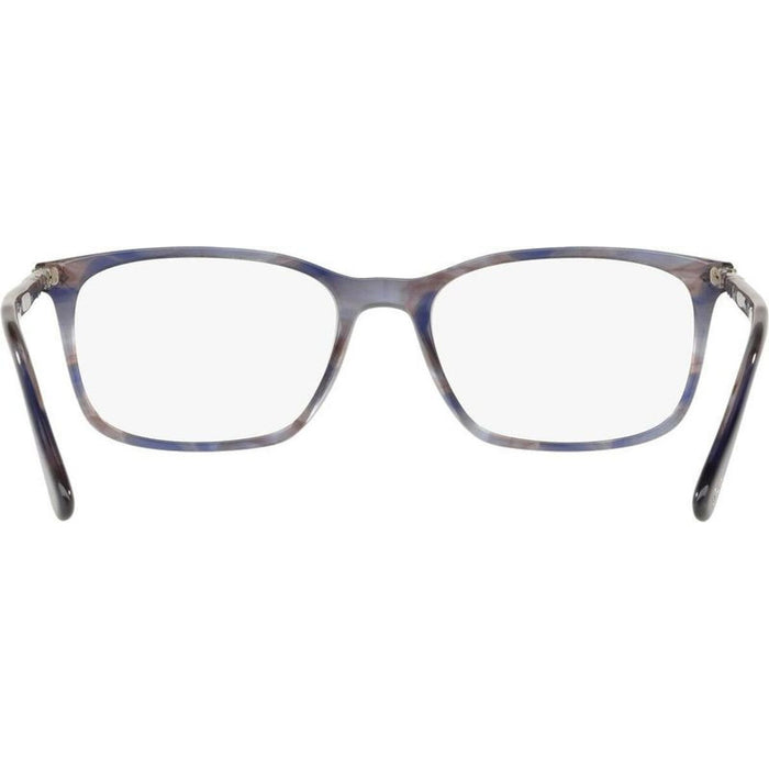 PO3189V, Striped Grey/Clear Lenses 55 Eye Size