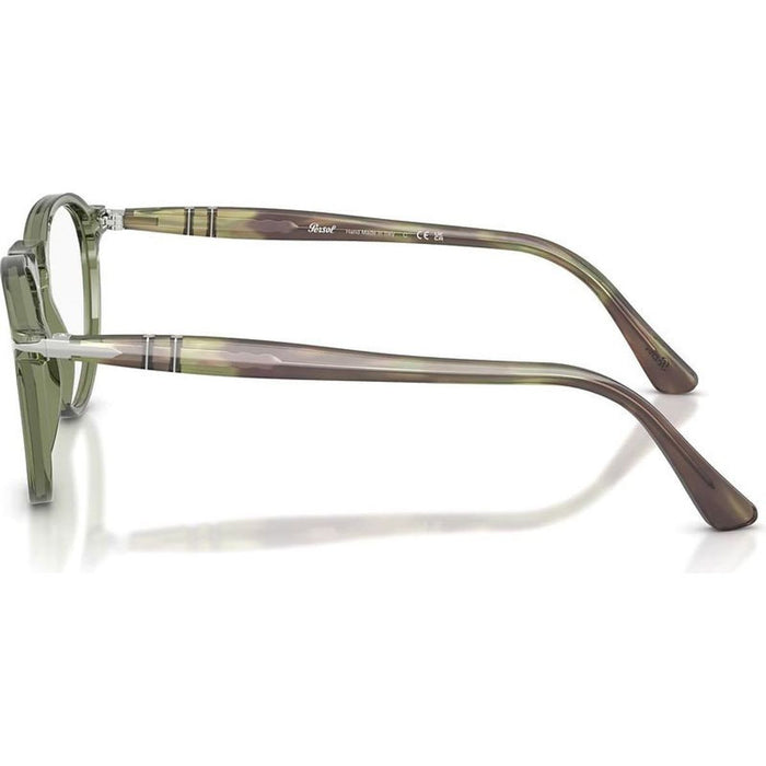 PO3286V, Transparent Green/Clear Lenses