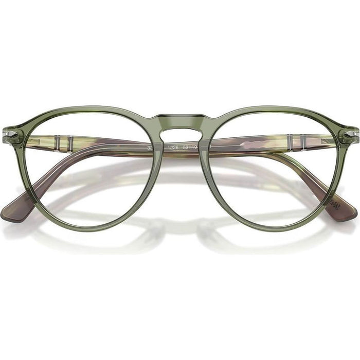 PO3286V, Transparent Green/Clear Lenses