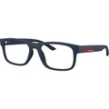 PS04QV, Matte Blue/Clear Lenses 54 Eye Size