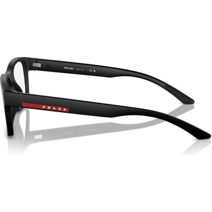 PS04QV, Black Rubber/Clear Lenses 54 Eye Size