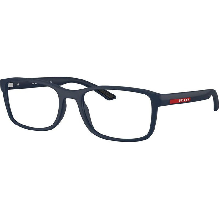 PS06RV, Matte Blue/Clear Lenses 53 Eye Size