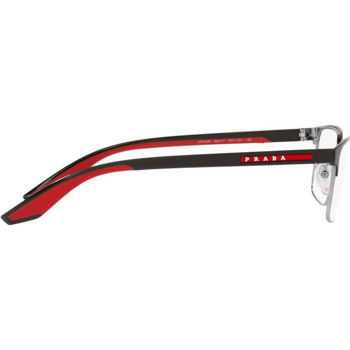 PS50PV, Black and Silver/Clear Lenses