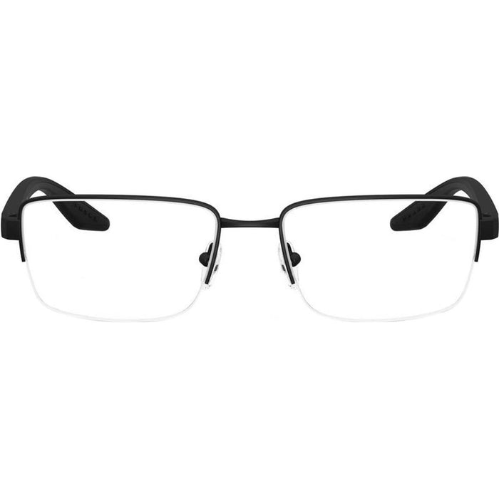 PS51SV, Rubbered Black/Clear Lenses 56 Eye Size