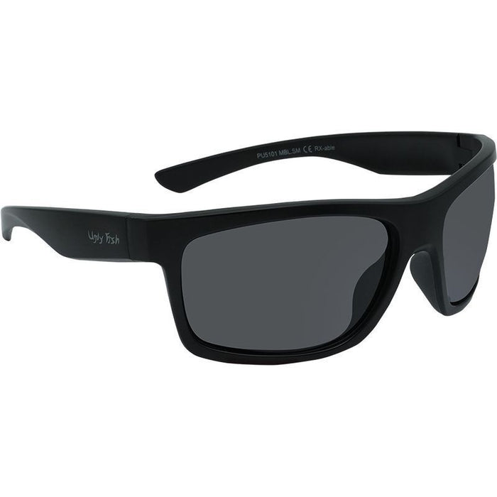 PU5101, Matte Black/Smoke Polarised Lenses